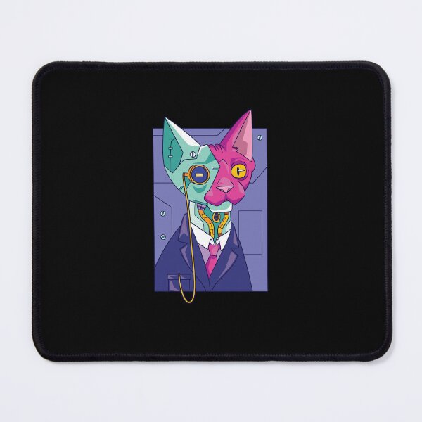 Item preview, Mechanical Whiskers - Siamese Android Cat designed and sold by slachtrijp.
