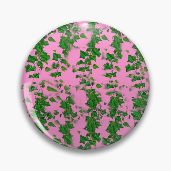 Item preview, GREEN HANGING IVY VINES PINK ART designed and sold by sharlesart.