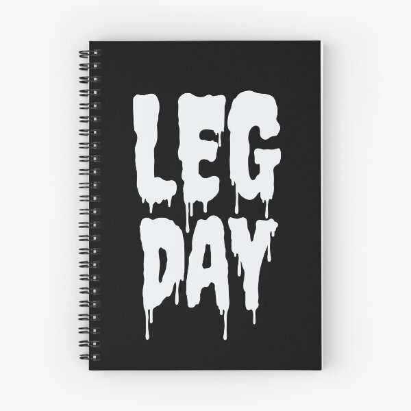 Item preview, white gym fitness workout drip active wear leg day designed and sold by graphicsbuddy.