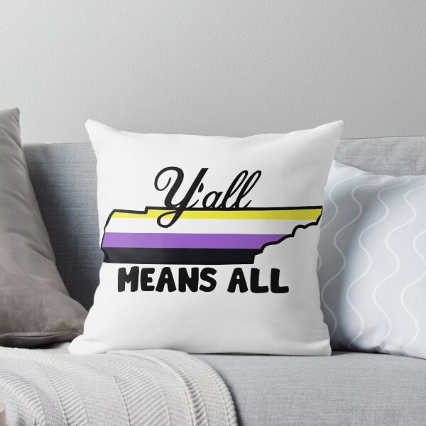 Artikelvorschau, Tennessee Pride – „Y'all Means All“ – Nicht-binäre Flagge entworfen und verkauft von CUKat23.