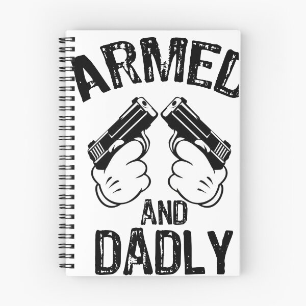 Item preview, armed and dadly funny armed dad Classic T-Shirt designed and sold by MEDKH02.