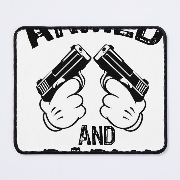 Item preview, armed and dadly funny armed dad Classic T-Shirt designed and sold by MEDKH02.