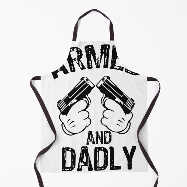 Item preview, armed and dadly funny armed dad Classic T-Shirt designed and sold by MEDKH02.