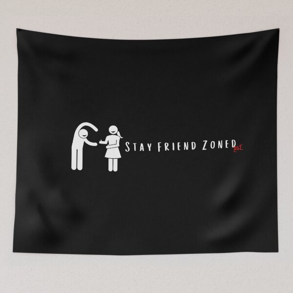Item preview, Stay Friend Zoned (dark) / RoYuMi designed and sold by royumi.