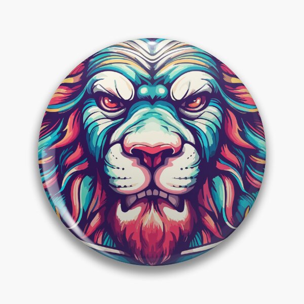 Item preview, Colorful lion designed and sold by SiriusrenoTee.
