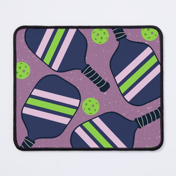 Item preview, Pickleball paddles - purple with stripes designed and sold by ArtbyCouture.