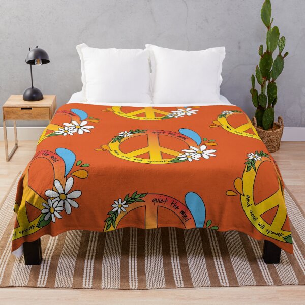Item preview, Peace and Love Symbol - Quiet the mind and soul will speak designed and sold by TZombieshop.