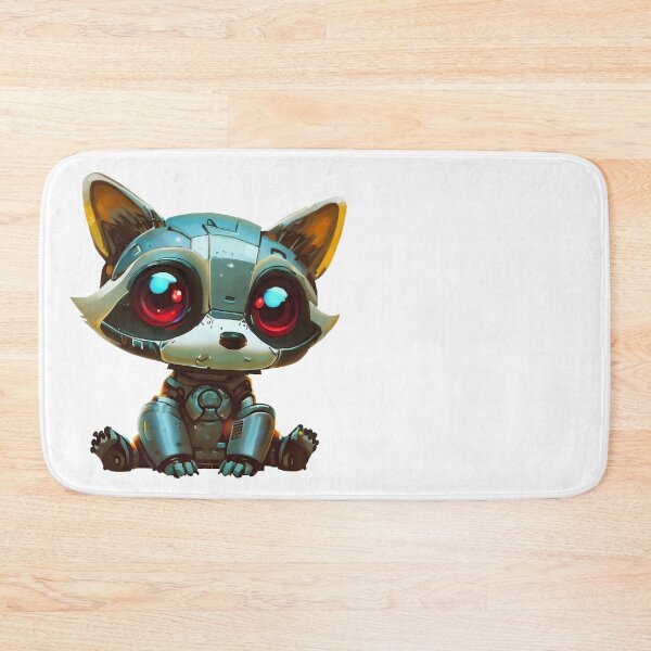 Item preview, Robo-Raccoon! designed and sold by kukamatsu.