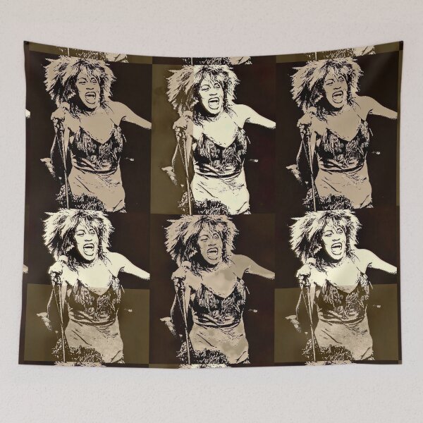 Item preview, Tina.Turner sepia abstract  designed and sold by Coexist In Tee's .