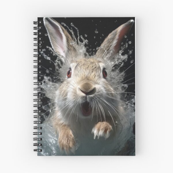 Item preview, A Rabbit spashing water designed and sold by libanmax.