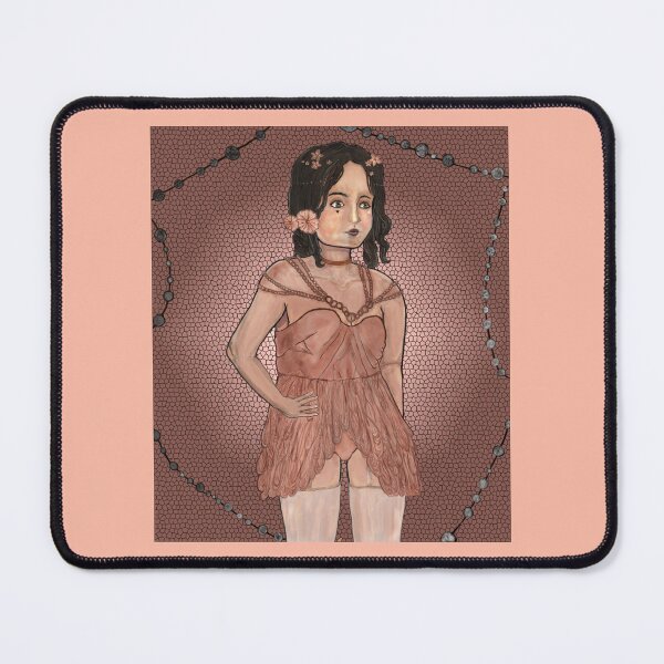 Item preview, Mucha gal (Background) designed and sold by nonsenseflower.