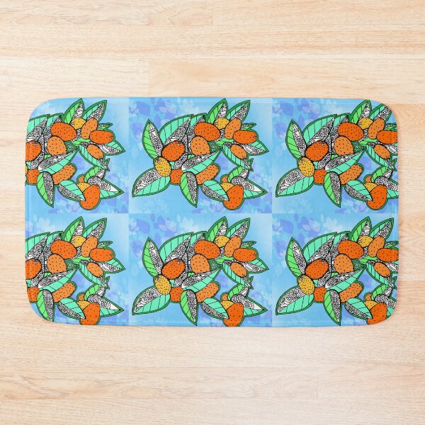 Item preview, Juicy Ripe California Kumquats on Blue Sky designed and sold by RhondaChase.