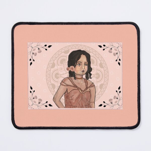Item preview, Mucha Gal (Card 1) designed and sold by nonsenseflower.