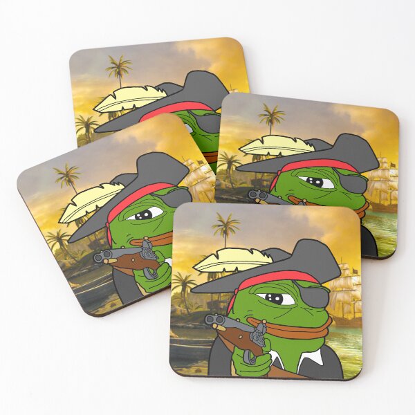 Item preview, Pepe Pirate Captain designed and sold by Slav-Art.