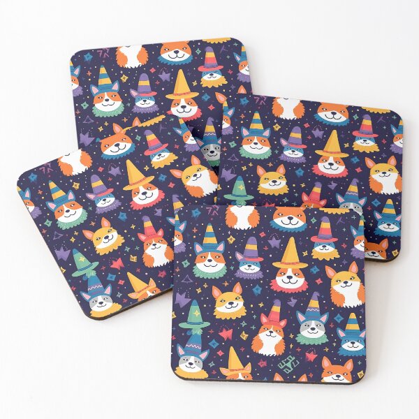 Item preview, Whimsical Wizard Dogs designed and sold by mp0914.