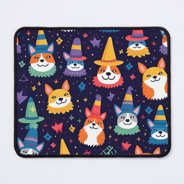 Item preview, Whimsical Wizard Dogs designed and sold by mp0914.