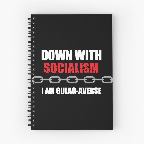 Item preview, Down with socialism (select black or colored shirt!) designed and sold by Allen Peterson.