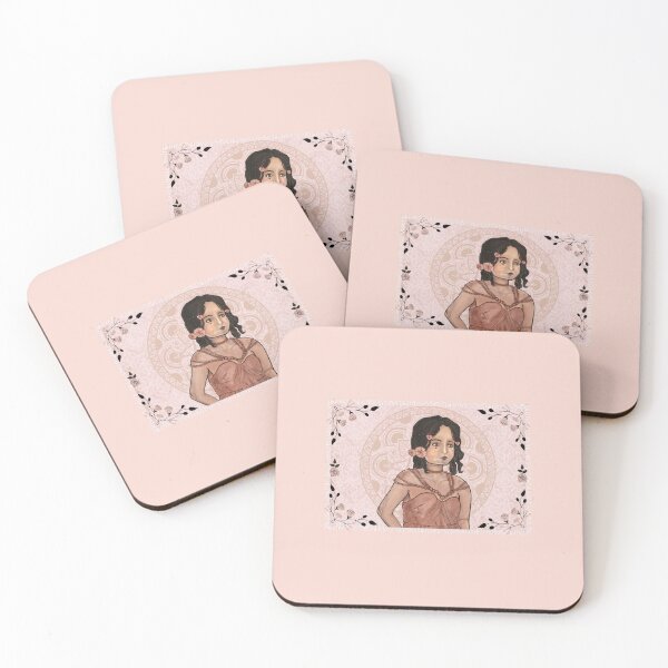 Item preview, Mucha Gal (Card 2) designed and sold by nonsenseflower.