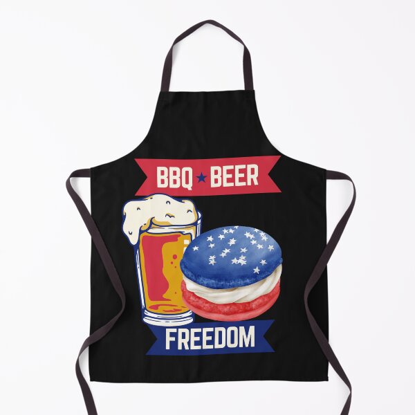 Item preview, BBQ Beer Freedom Patriotic USA Vintage Funny designed and sold by Eliosshop.