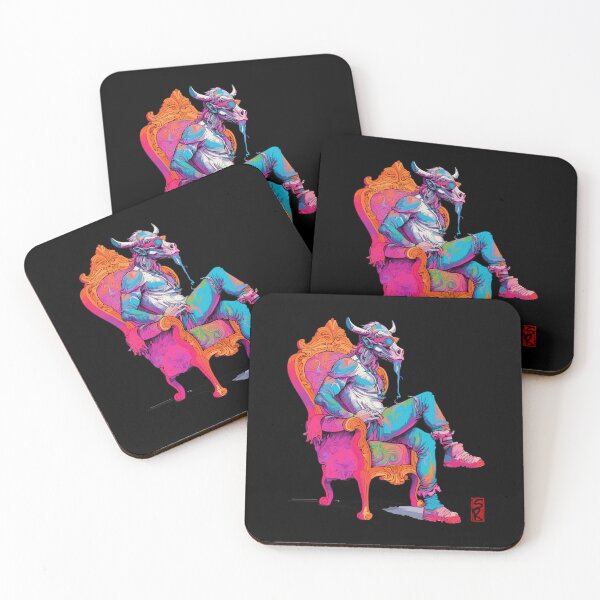 Item preview, Colorful hipster bull designed and sold by SiriusrenoTee.