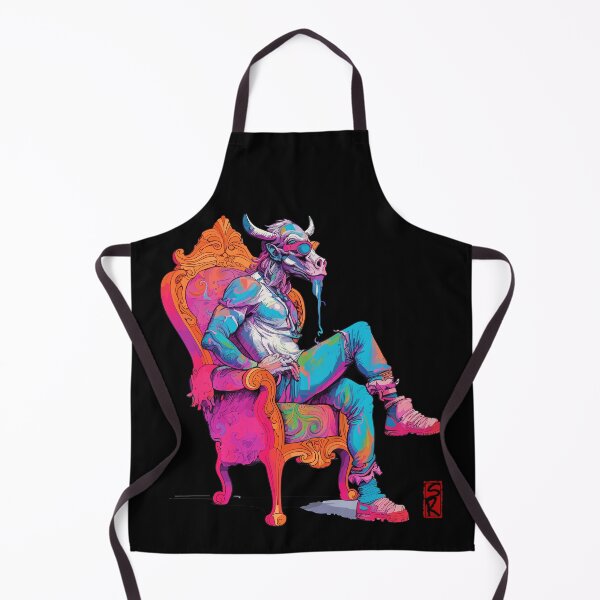 Item preview, Colorful hipster bull designed and sold by SiriusrenoTee.