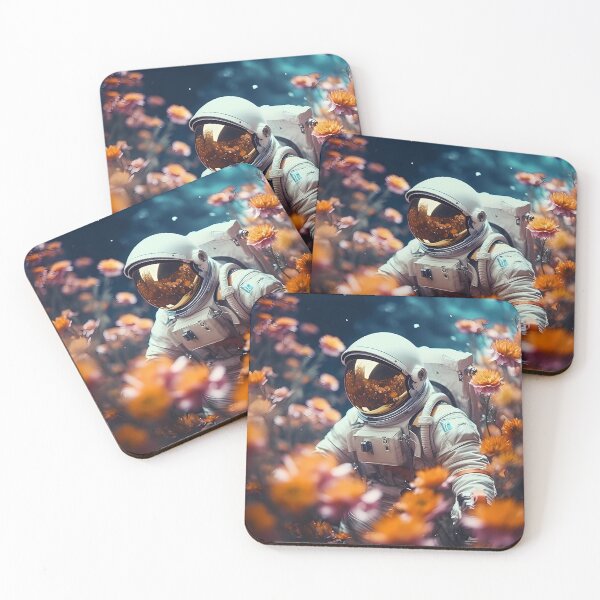 Item preview, Astronaut in the flowers designed and sold by AxelrodCN.