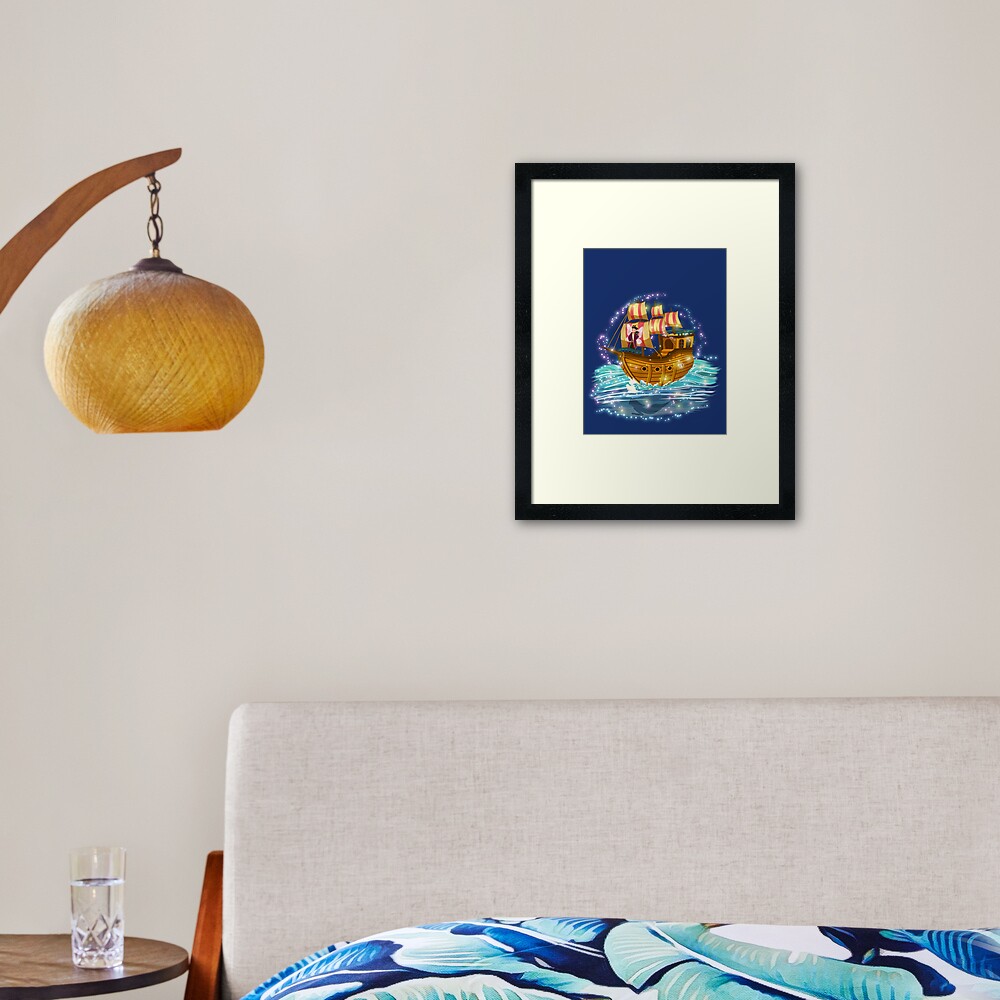 Item preview, Framed Art Print designed and sold by FairyBookClub.