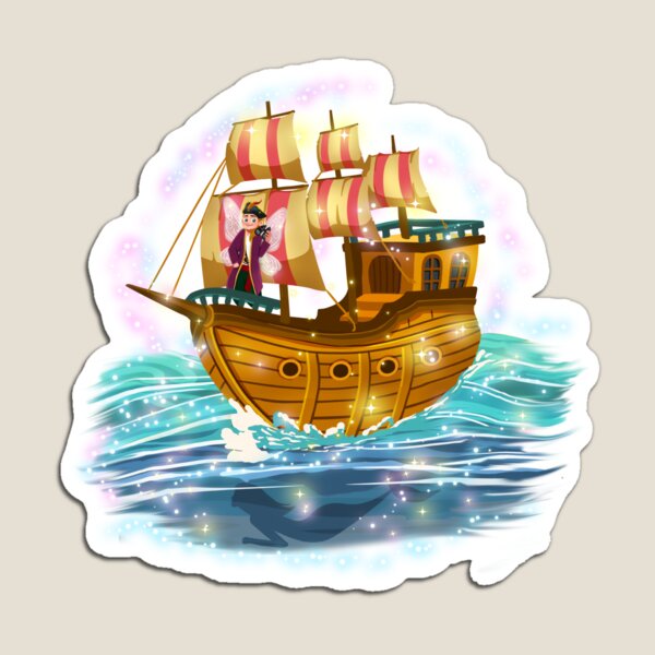 Item preview, Pirate Pete and the Lost Fairy Treasure's Ship designed and sold by FairyBookClub.