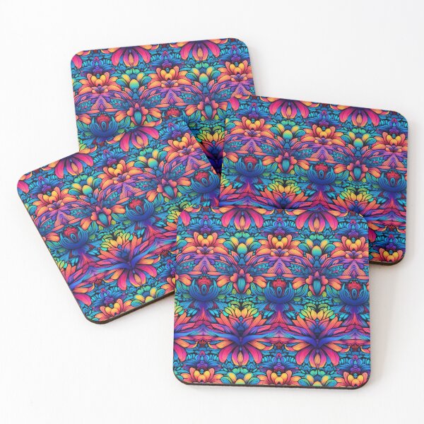 Item preview, Brite Quetzal multi colored pattern designed and sold by Viking-Samurai.