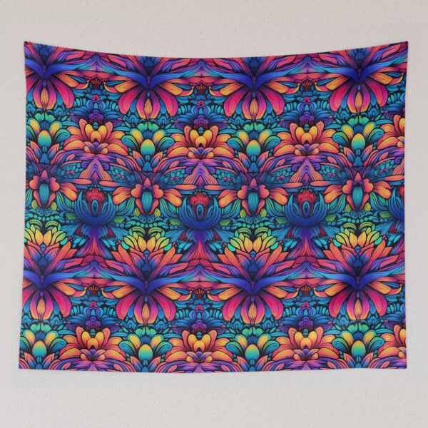 Item preview, Brite Quetzal multi colored pattern designed and sold by Viking-Samurai.