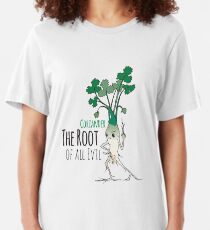 Coriander - The Root of all Evil Slim Fit T-Shirt