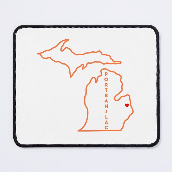 Item preview, Port Sanilac MI Love (orange) designed and sold by TorrezvilleTees.