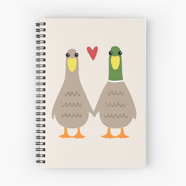 Item preview, Love Ducks Cute Valentine Couple designed and sold by Jenn Inashvili.
