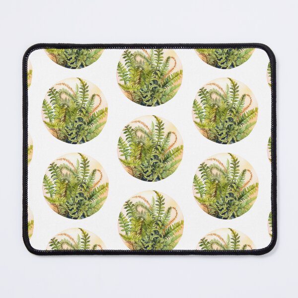 Item preview, Fern Leaves Art Nouveau Inspired Watercolour designed and sold by DarlaEdnaFleur.