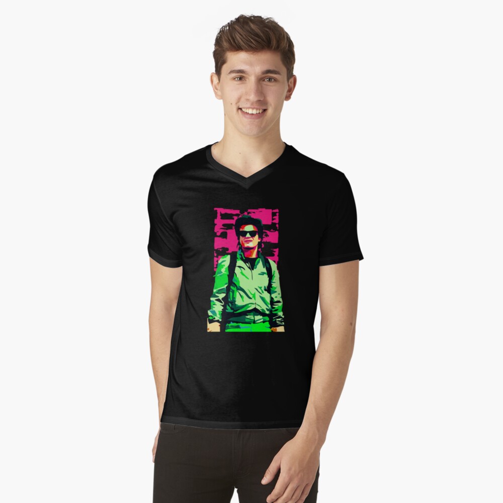 Item preview, V-Neck T-Shirt designed and sold by darfeuille.