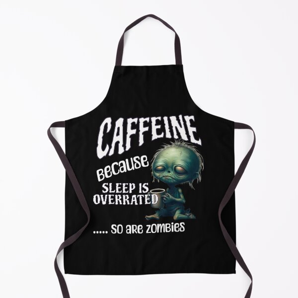 Item preview, Caffeine Zombie No Sleep Funny Design designed and sold by RhondaLily.