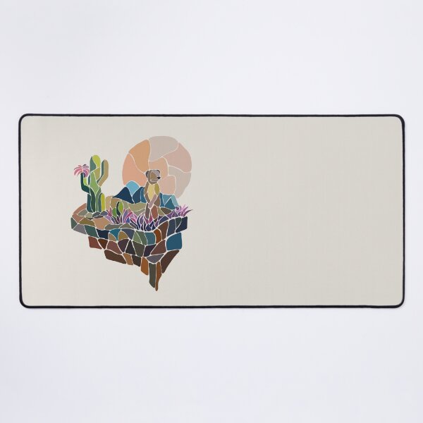 Item preview, Oasis Meerkat Mosaic Simplex designed and sold by vindorious.