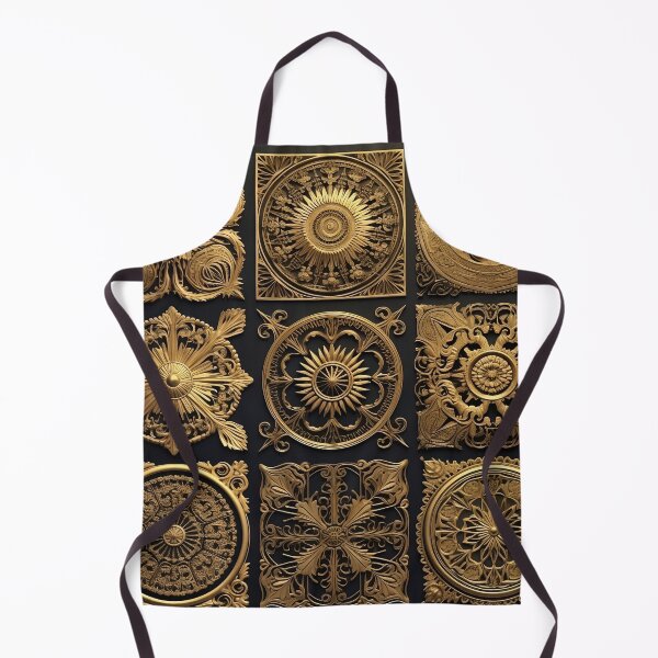 Item preview, Gold Metal Pattern designed and sold by butani4.