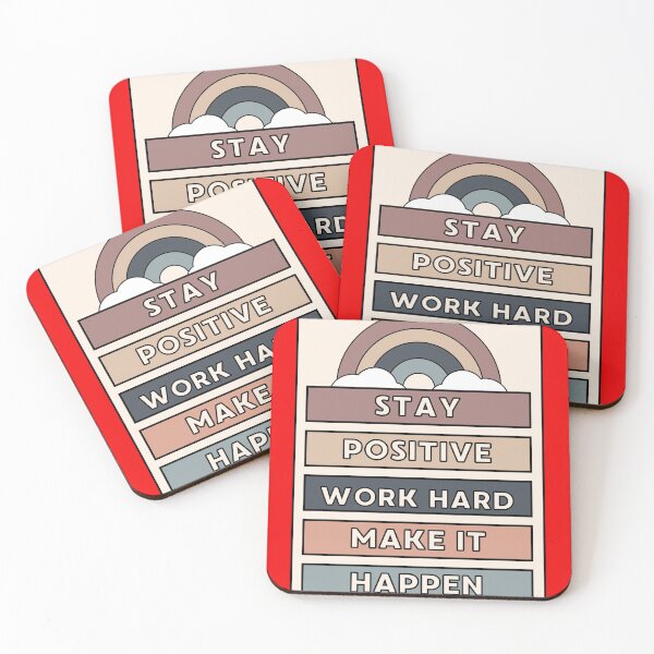 Item preview, Stay Positive Work Hard Sticker designed and sold by ZIZZO 22.