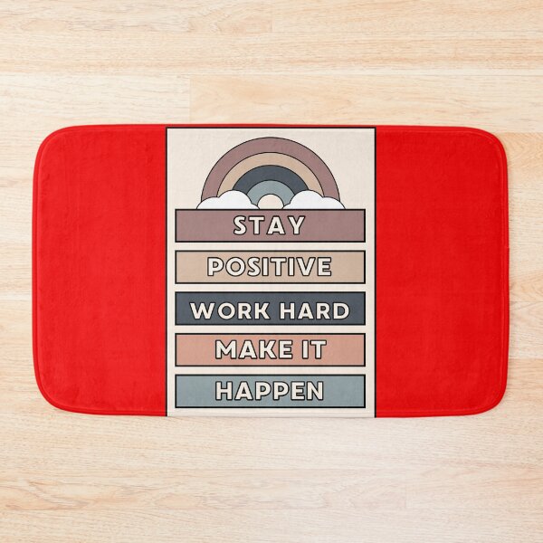 Item preview, Stay Positive Work Hard Sticker designed and sold by ZIZZO 22.