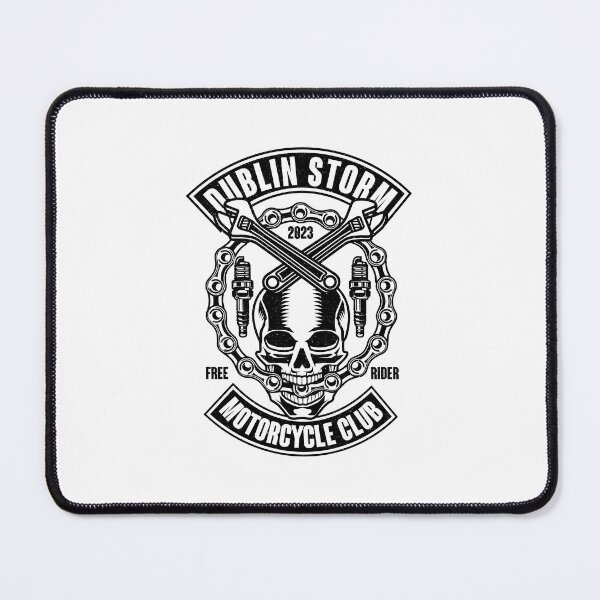 Item preview, Vintage Dublin, Republic of Ireland, Motorcycle Club badge. Bikers gift. designed and sold by paulo silveira.