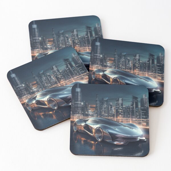 Item preview, Silver Futuristic Car designed and sold by Luna-Art-Design.