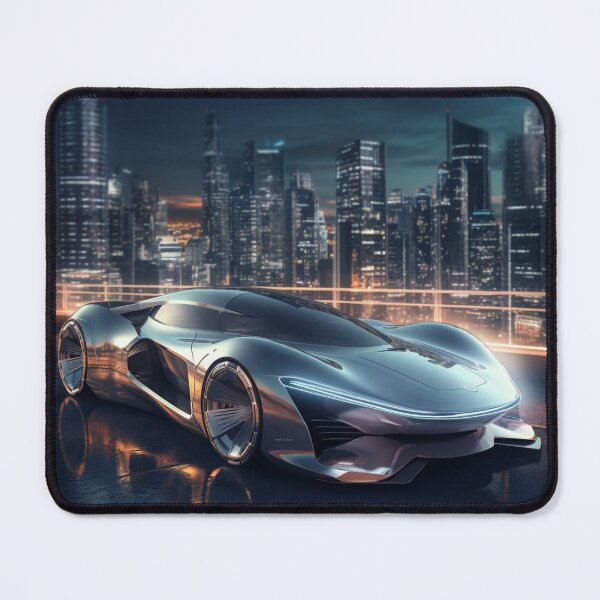 Item preview, Silver Futuristic Car designed and sold by Luna-Art-Design.