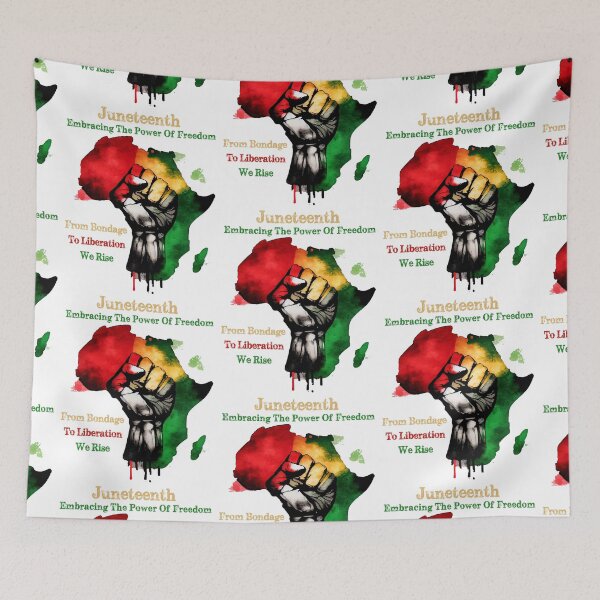 Item preview, Juneteenth From Bondage to Liberation, We Rise designed and sold by R&BApparel.