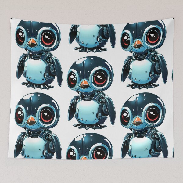 Item preview, Robo-Penguin! designed and sold by kukamatsu.