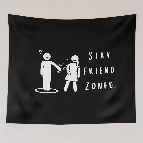 Item preview, Stay Friend Zoned IV (dark) / RoYuMi designed and sold by royumi.