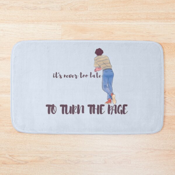 Item preview, Never too late to turn the page designed and sold by EnchantedThread.