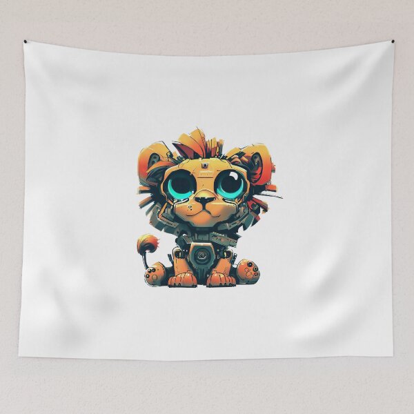 Item preview, Robo-Lion! designed and sold by kukamatsu.