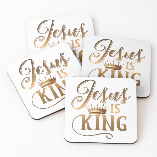 Item preview, Jesus is King designed and sold by WideIsTheGate.