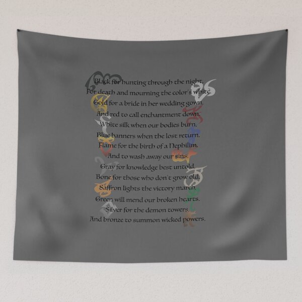 Item preview, Shadowhunters Nursery Rhyme designed and sold by Booshort.